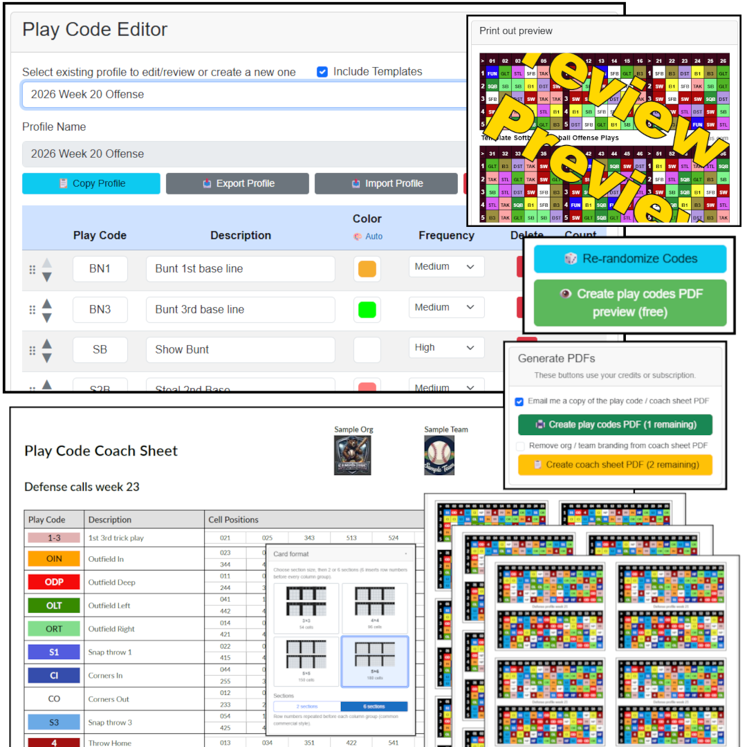 Complete Play Code Editor interface